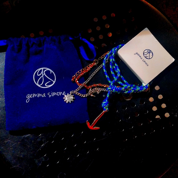 GEMMA SIMONE 6 PIECE WOMENS ADJUSTABLE BRACELET with a cute bag! - Picture 2 of 6